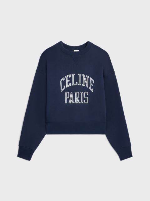 CELINE loose sweatshirt IN cotton fleece