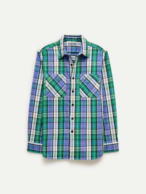 J.CREW Wallace & Barnes flannel workshirt