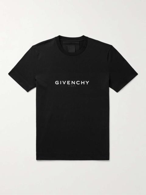 Givenchy Logo-Print Cotton-Jersey T-Shirt