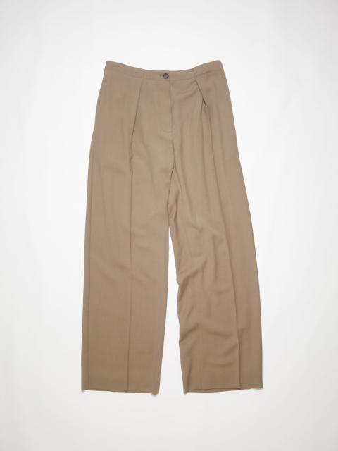 Tailored trousers - Taupe grey