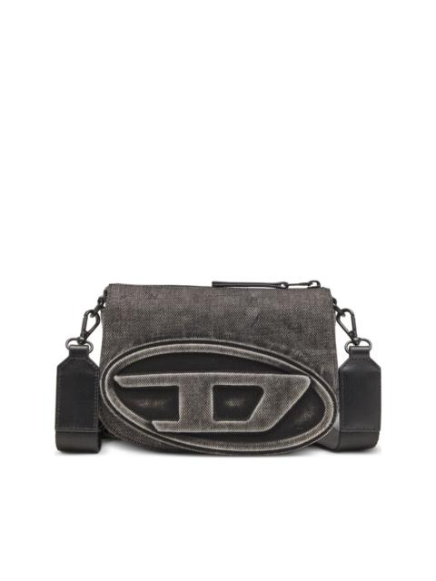 Diesel 1DR-camera bag in washed denim
