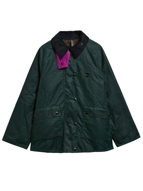 Barbour Paul Smith Loves Barbour: long waxed Spey jacket