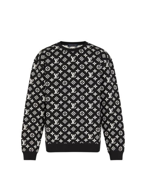 Louis Vuitton Full Monogram Jacquard Crewneck