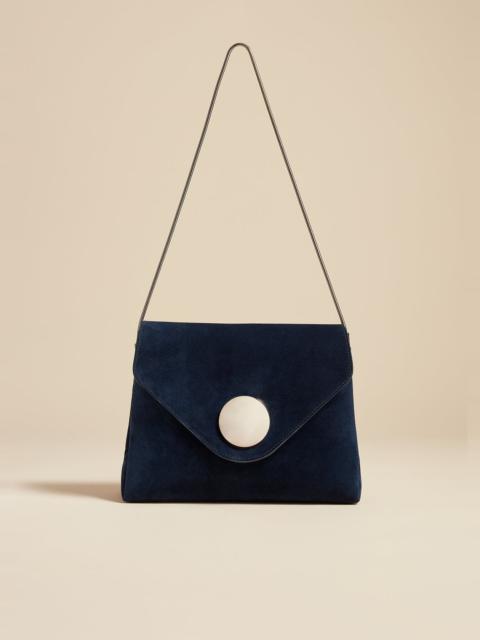The Bobbi Bag in Midnight Suede