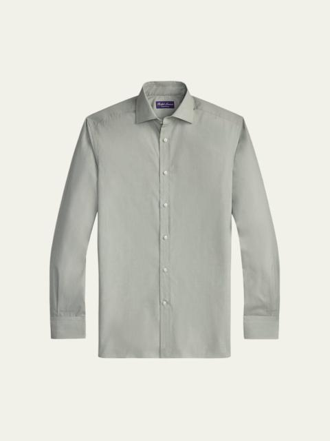 Ralph Lauren Men's Cotton End-on-End Dress Shirt