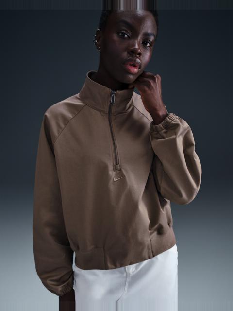 Nike Sportswear Collection Women's Oversized Twill 1/4-Zip Top