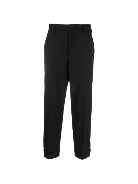 Neil Barrett cropped gabardine tapered trousers
