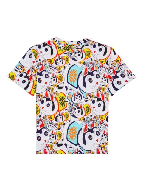 Vilebrequin Men Cotton T-Shirt Maneki-neko