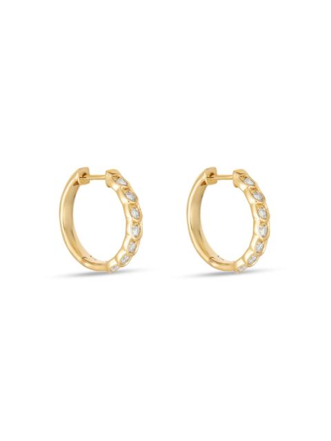 STONE AND STRAND LAB-Created Diamond La Scala Hoops