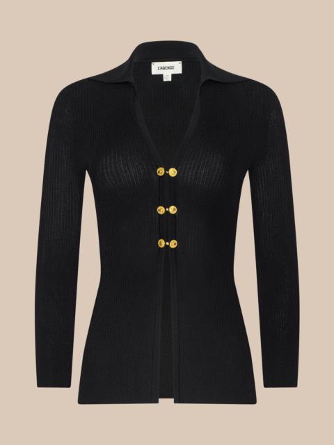 L'AGENCE Kaye Cardigan Top