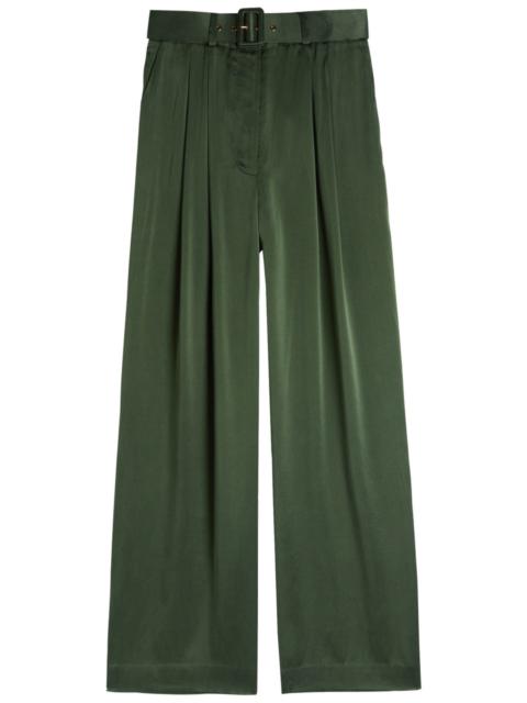 Zimmermann Zimmermann Wide-leg Silk Trousers