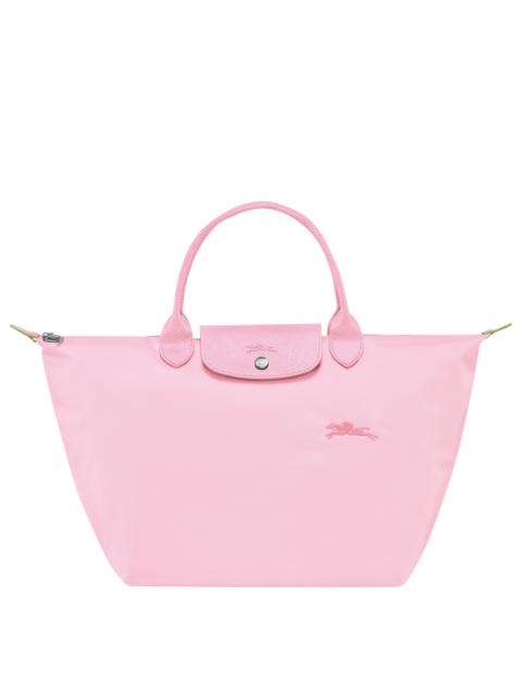 Longchamp Le Pliage Green M Handbag Pink - Recycled canvas