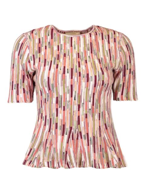 ULLA JOHNSON Samira patterned T-shirt