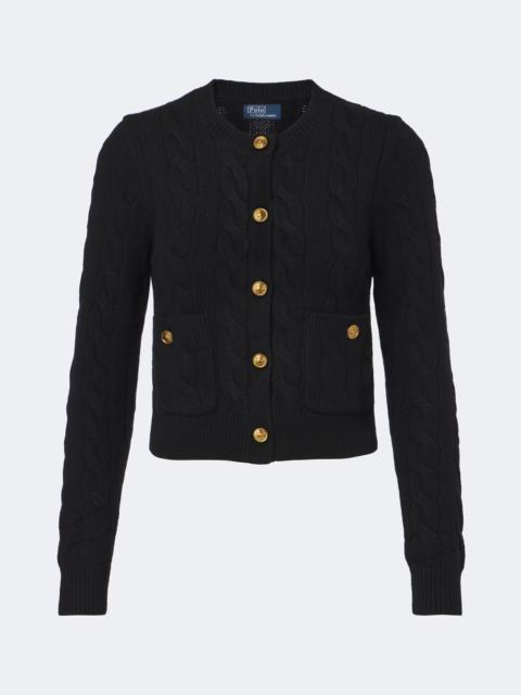 Polo Ralph Lauren Cable-knit wool and cashmere cardigan