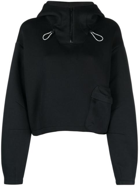 Nike drawstring zip-up hoodie