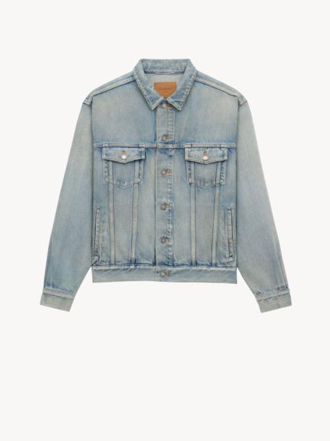 TRUCKER JACKET IN CHICAGO BLUE DENIM