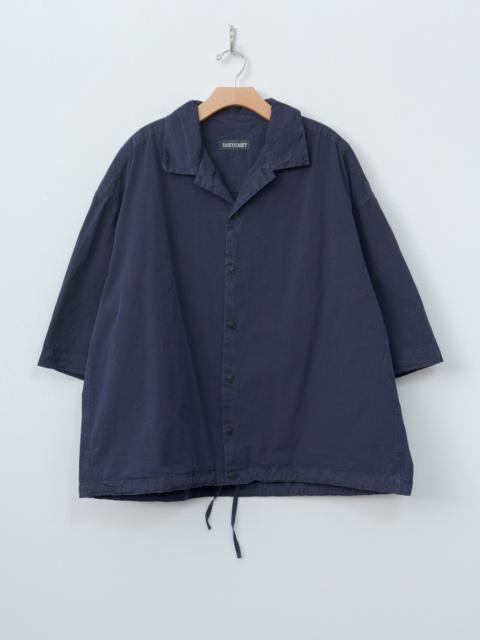 CASEY/CASEY Mili Volume Shirt PAPER COT - Navy