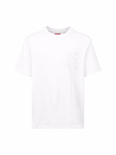 Supreme laser cut S logo pocket T-shirt