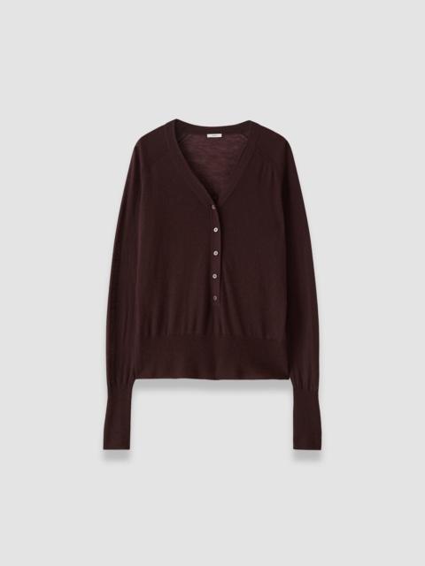 JOSEPH Reem Cashair Henley Top