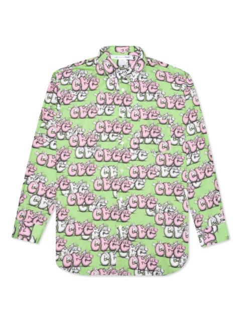Comme des Garçons SHIRT COMME DES GARCONS SHIRT X KAWS CLASSIC SHIRT - PRINT G