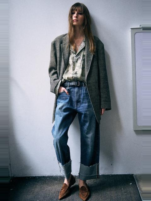 R13 Cuffed X-Boyfriend Jean
