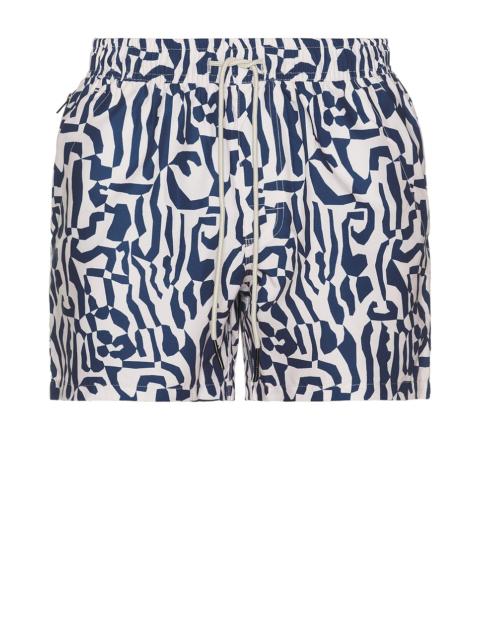OAS Marbling Swim Shorts