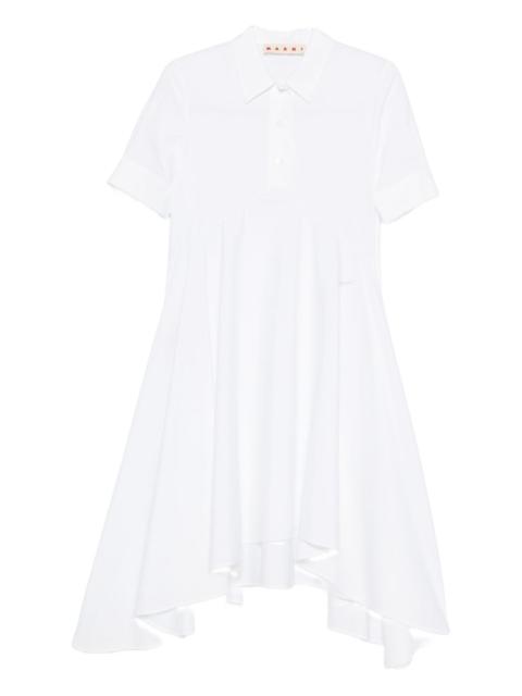 asymmetric cotton dress