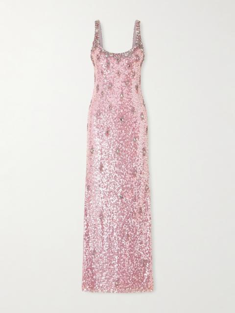 JENNY PACKHAM Eza Embellished Mesh Gown