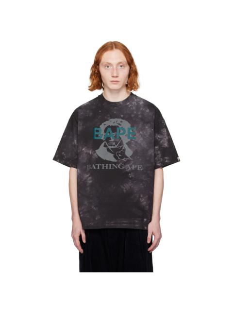 Black Tie-Dye T-Shirt