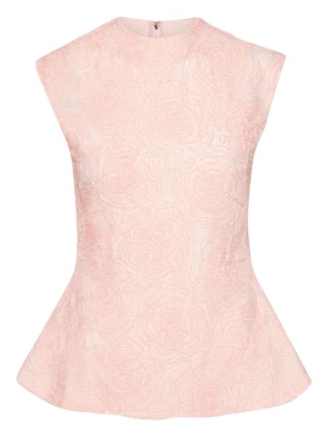 ROTATE floral-patterned top