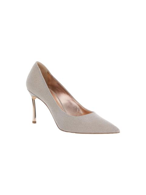 CASADEI 'solar Eclipse' Pink Pumps With High Stiletto Heel In Tech Fabric Woman