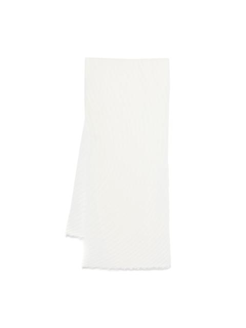 ISSEY MIYAKE pleated stole