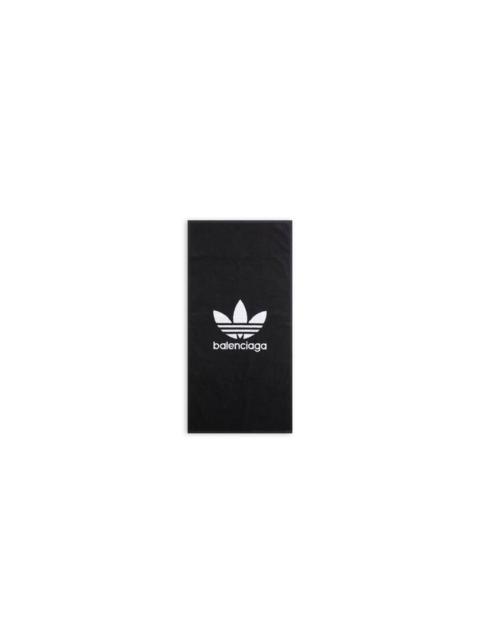 BALENCIAGA Men's Balenciaga / Adidas Small Towel in Black