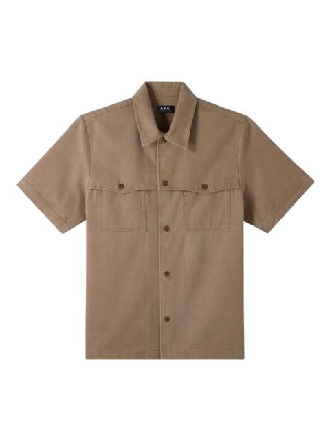 A.P.C. Gilles short-sleeve shirt