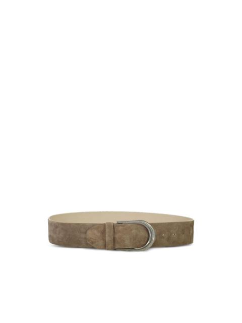 Brunello Cucinelli suede belt