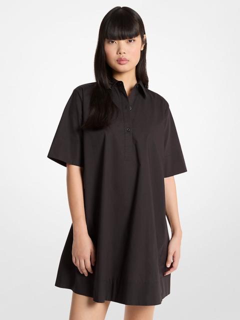 MICHAEL KORS Cotton Poplin Shirtdress