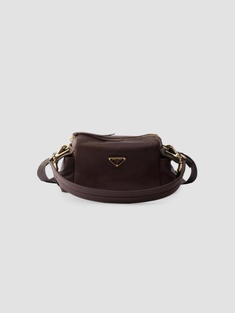 Prada Women's Explore Small Nappa Leather Shoulder Bag - Brown
