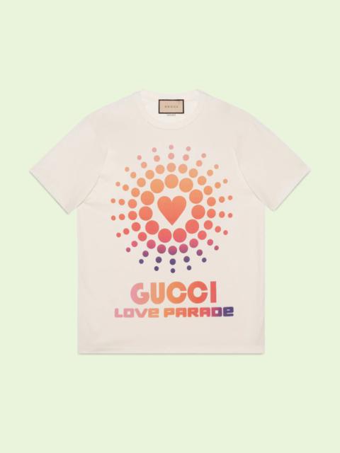 Cotton T-shirt with 'Gucci Love Parade'