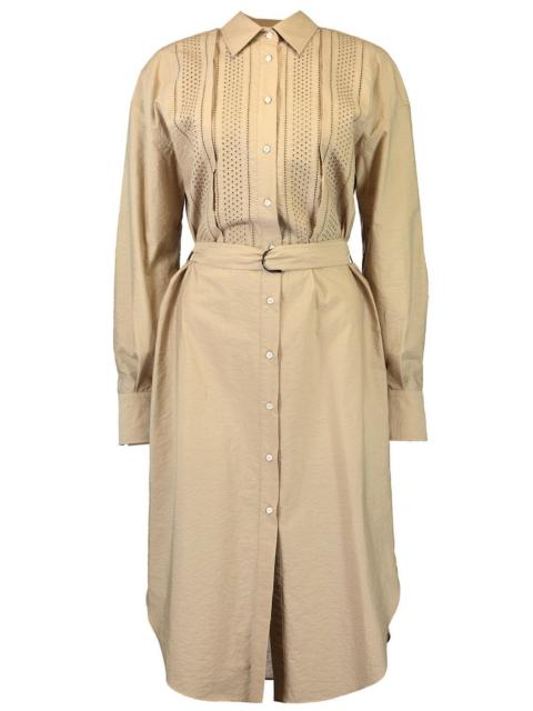 Brunello Cucinelli Belted Shirt Dress