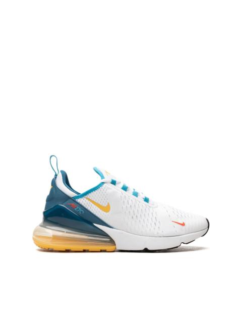 Air Max 270 "White Industrial Blue Citron Pulse" sneakers