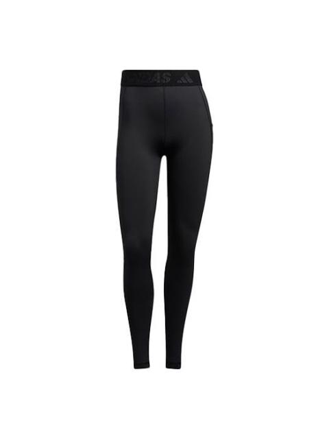 (WMNS) adidas TF Turf L 3 Bar T Training Sports Breathable Gym Pants/Trousers/Joggers Black GL0693