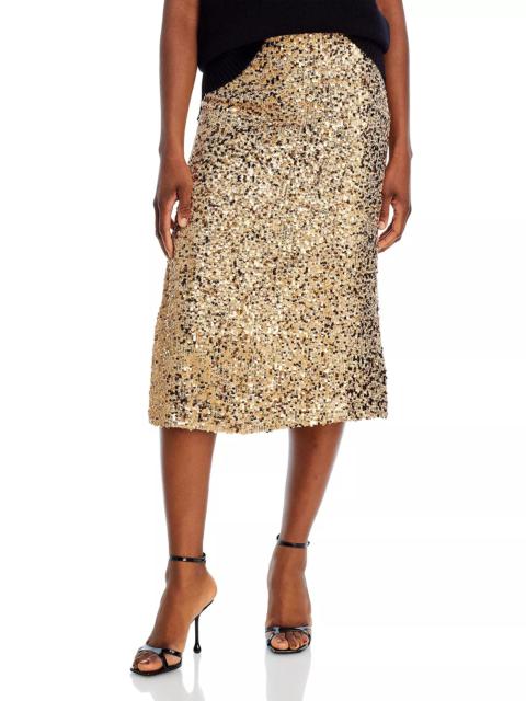 Birma Sequin Midi Skirt
