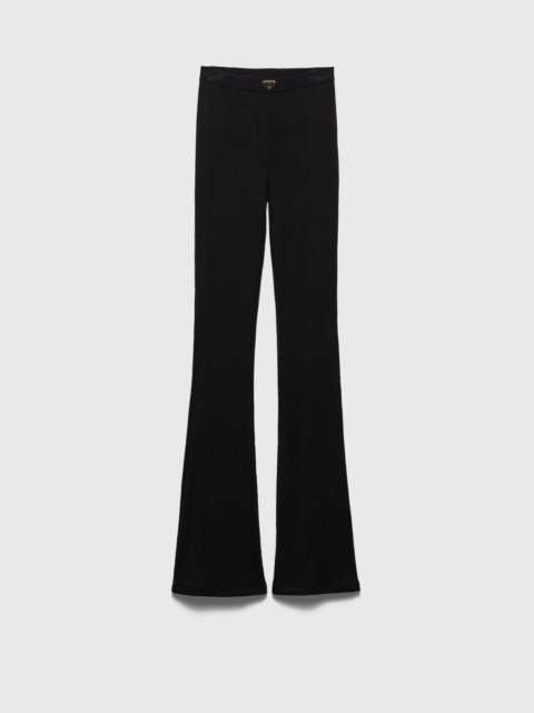 Prada Ribbed knit jersey pants