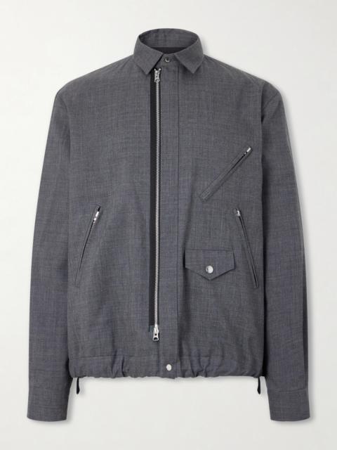sacai Woven Blouson Jacket