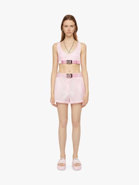 Givenchy SHORT IN NYLON WITH 4G BUCKLE