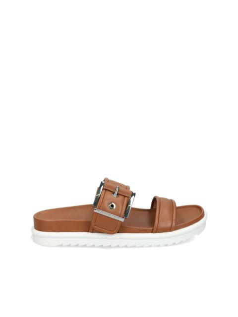 MICHAEL KORS buckled leather sandals