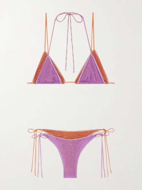 Oséree Lumiere Double Metallic Bikini