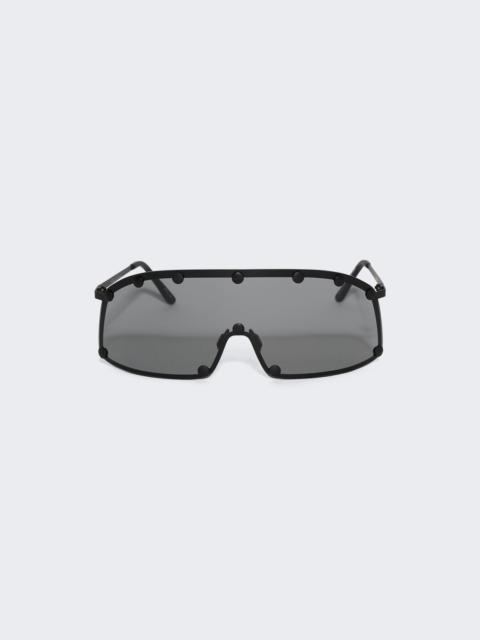 Rick Owens Shielding Sunglasses Black
