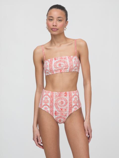 Hill House Home The Juno Bikini Set - Coral Corsica Paisley