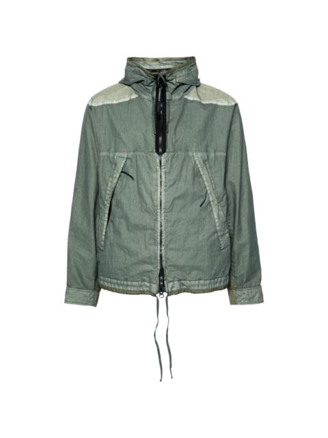 50 Fili Gum Mixed hooded jacket